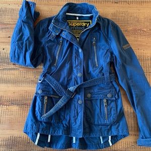 Superdry M Retro Style Belted Utility Jacket